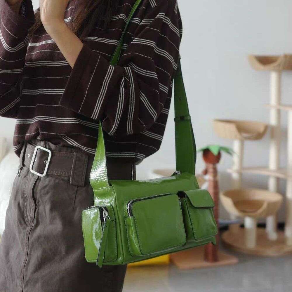 DSYQCYP niche motorcycle fashionable new with pockets, casual versatile crossbody shoulder bag, sweet style bag