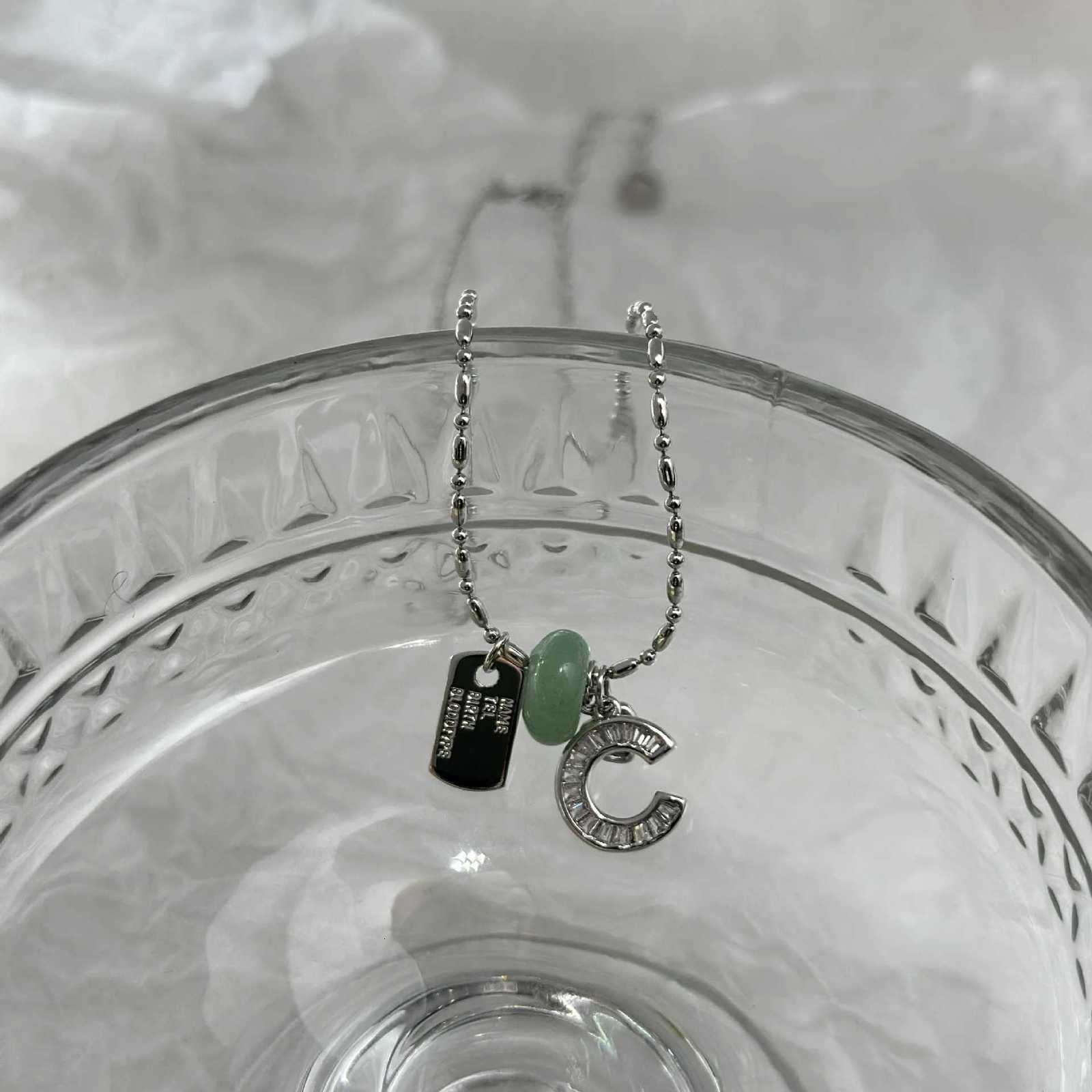 VENTFILLE 925 Sterling Silver Zircon Heart Necklaces for Women Girl Moon Luck Hotan Jade Jewelry H260324 - view 4