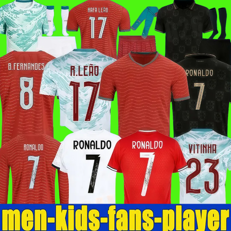 26 camiseta Portugal Jersey RONALDO jersey Joao Felix BERMARDO Bernardo B.FERNANDES LEAO Ramos Dias Felix football shirt portugal jersey 2026 worldcup