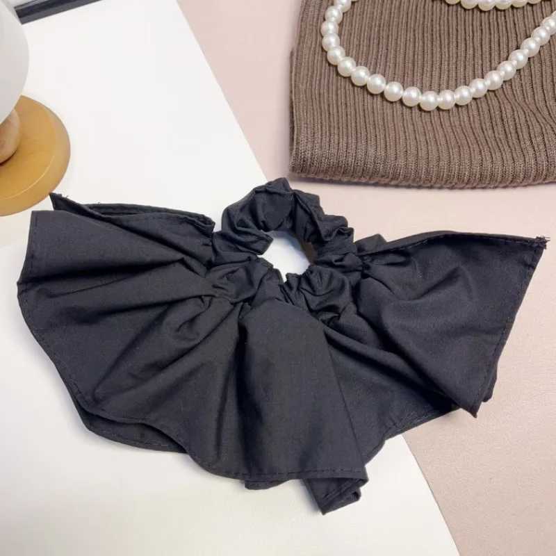 1pc New style of fresh double layered skirt with hair loop and headband tied with ponytail and large intestine loop H260324