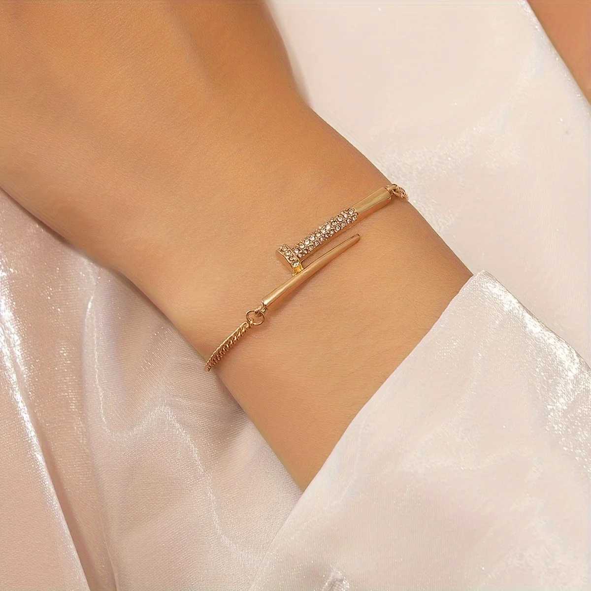 2026 New Trendy for Women Zircon Inlaid Drawstring Ball Adjustable Chain Minimalist Daily Party Jewelry H260323 - view 5