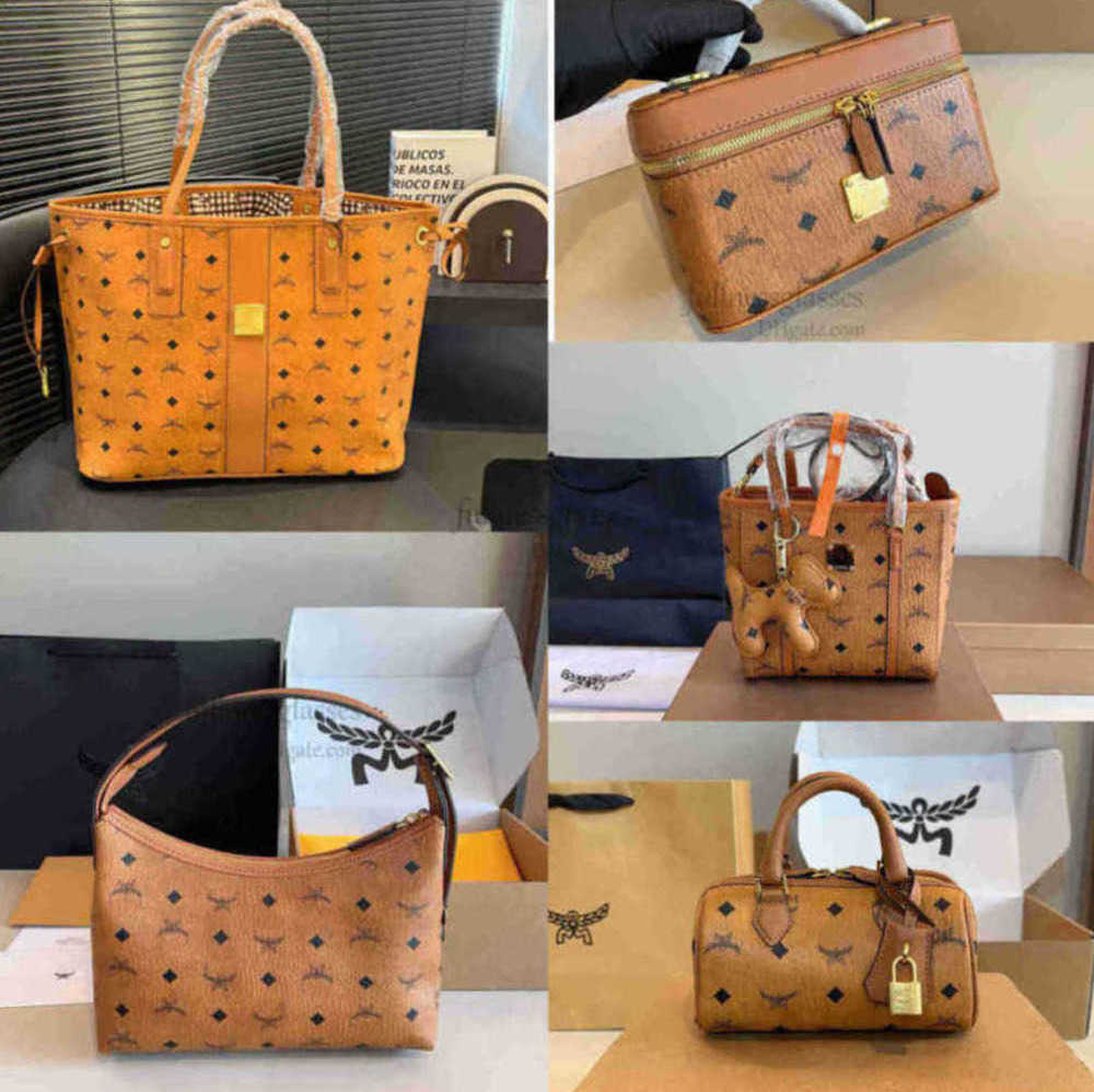 hot Shoulder bag Totes M C M Desginer Bag Crossbody Luxury Large Capacity bucket bag Women Weekend Fashion handBag Clutch Duffle Crossbody bag Shopping bag Backpack