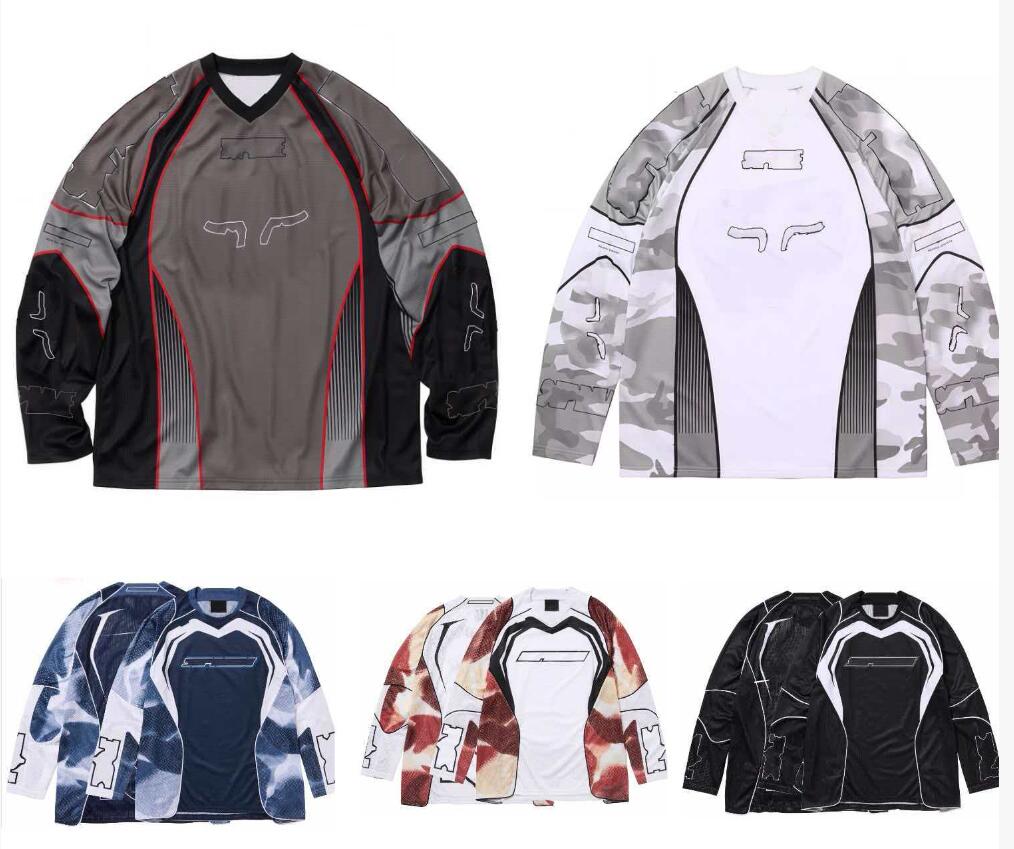 Motorbike racing jerseys for men and women team riding jerseys same style customised