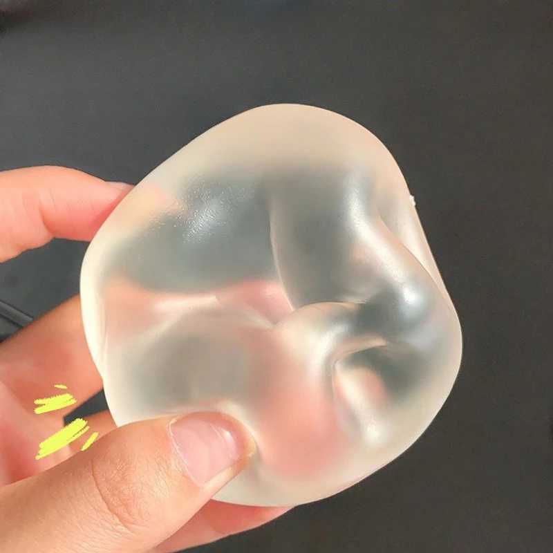 Bright Coconut Oil Pinching Slow Rebound Soft Decompression Coconut Ball Pinching Decorations Simulate Mashu Maltose Kneading H260324