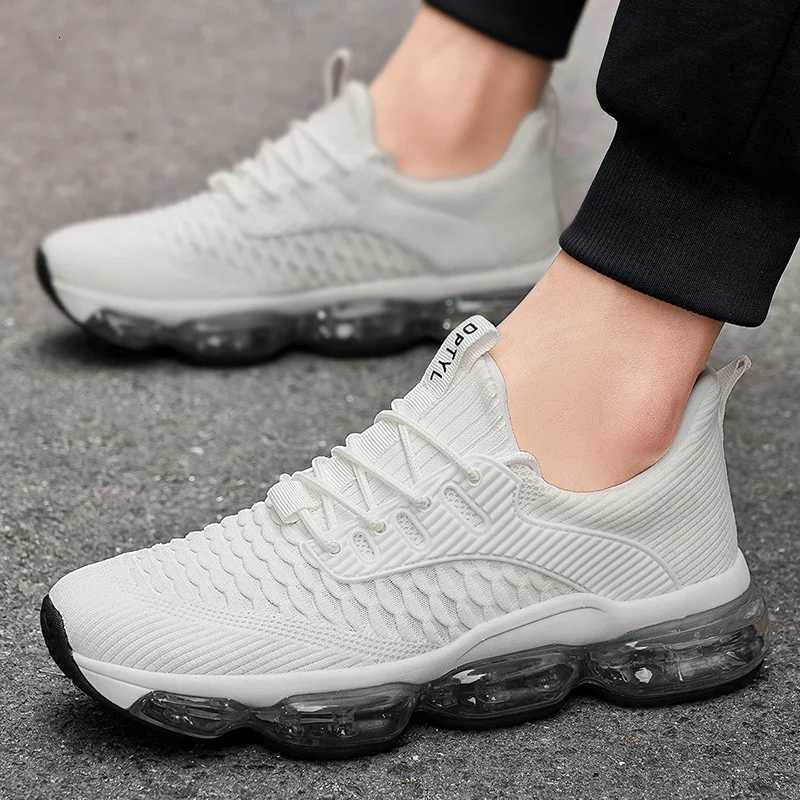 Marathon Carbon Plate Air Cushion Men Sports Running Shoes Breathable Lightweight Womens Comfortable Athletic Nonskid Sneakers K260324