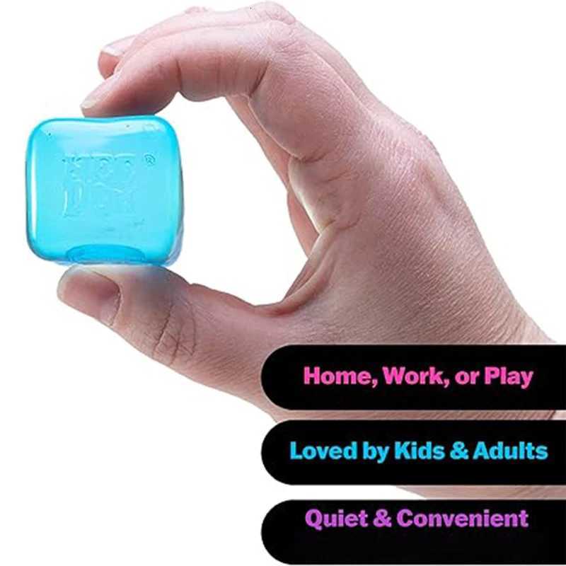 Schylling Needoh Nice Cube Sensory Fidget Cube Stress Relief Squishy Cube Anti-Anxiety Squeeze Object For Focus ADHD Population Z260324