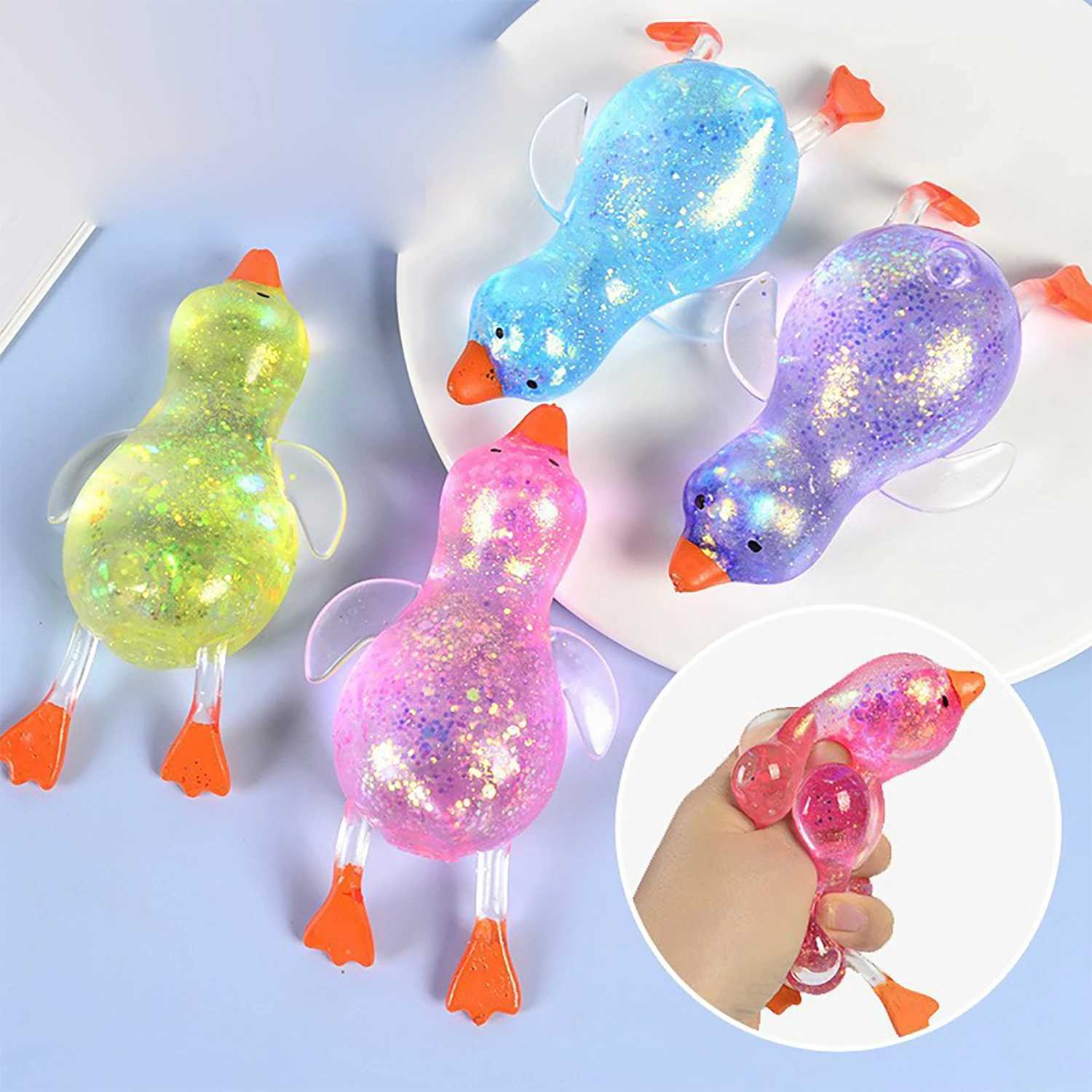 Aurora Maltose Duck Pinch and Stress Relief Toy Slow Rebound Syrup Ball for Childrens Stress Relief H260324