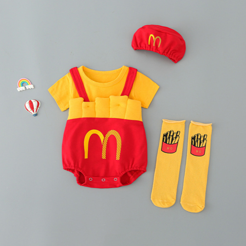 Newborn fashion jumpsuit for outdoor baby clothes - view 3