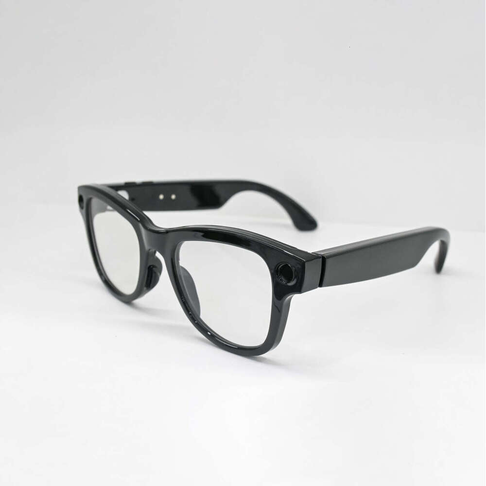Brand M02 Smart AI Glasses 8MP HD Camera, Reverse Charging Case, WiFi Transfer, Object Recognition & Real-Time AI Translation CKS