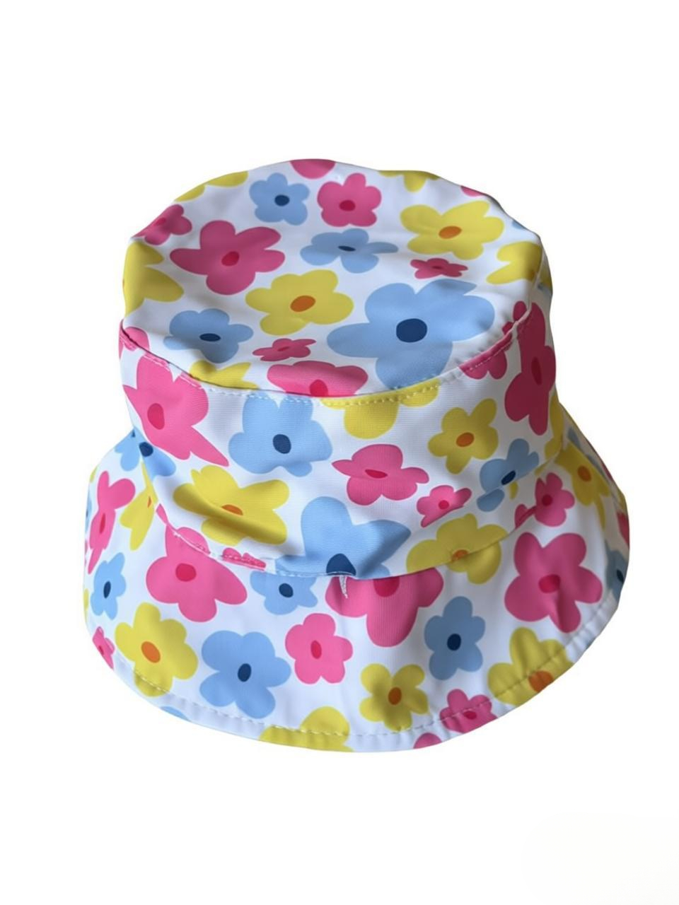 childrens printed fisherman hat flower printed small fresh beach shade hat basin hat outdoor travel hat