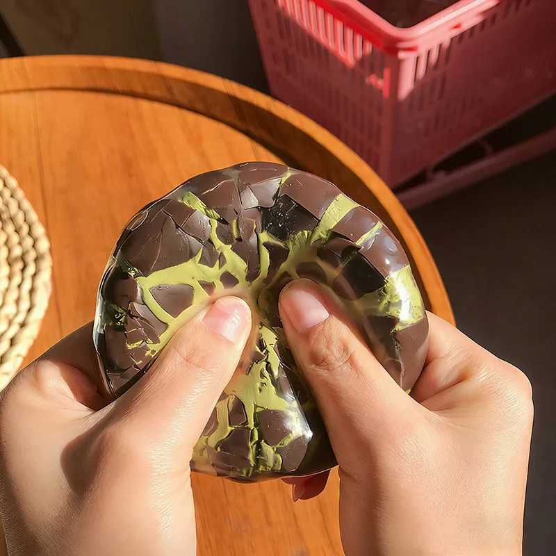 Simulation Matcha Dark Chocolate Pressure Ball Slow Rebound Decompress Office Home Decorat Creative Crispy Pinch Kid Friend Gift H260324