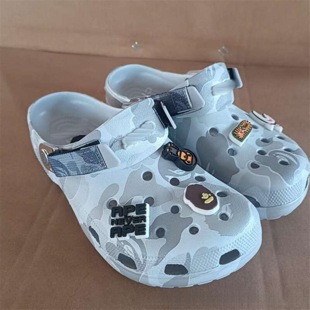 Free Shipping Bapes Shoes Designer Croc Bapesta Sandals Heels Sandale Crocsslippers Clogs Shoes Slides Slippers For Men Women Pantoufle Sandalias Sandles Cca