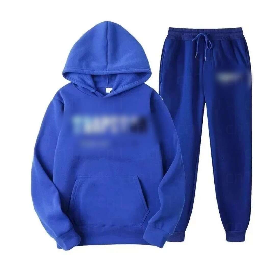Trapstsrs Tracksuit Unisex Loose Casual Jogger Trap Shooter Print Sportswear 2 Piece Outfits Designer Trapstarlly Hoodie Sweatpants Set Mens Womens Sport Suit 5D3