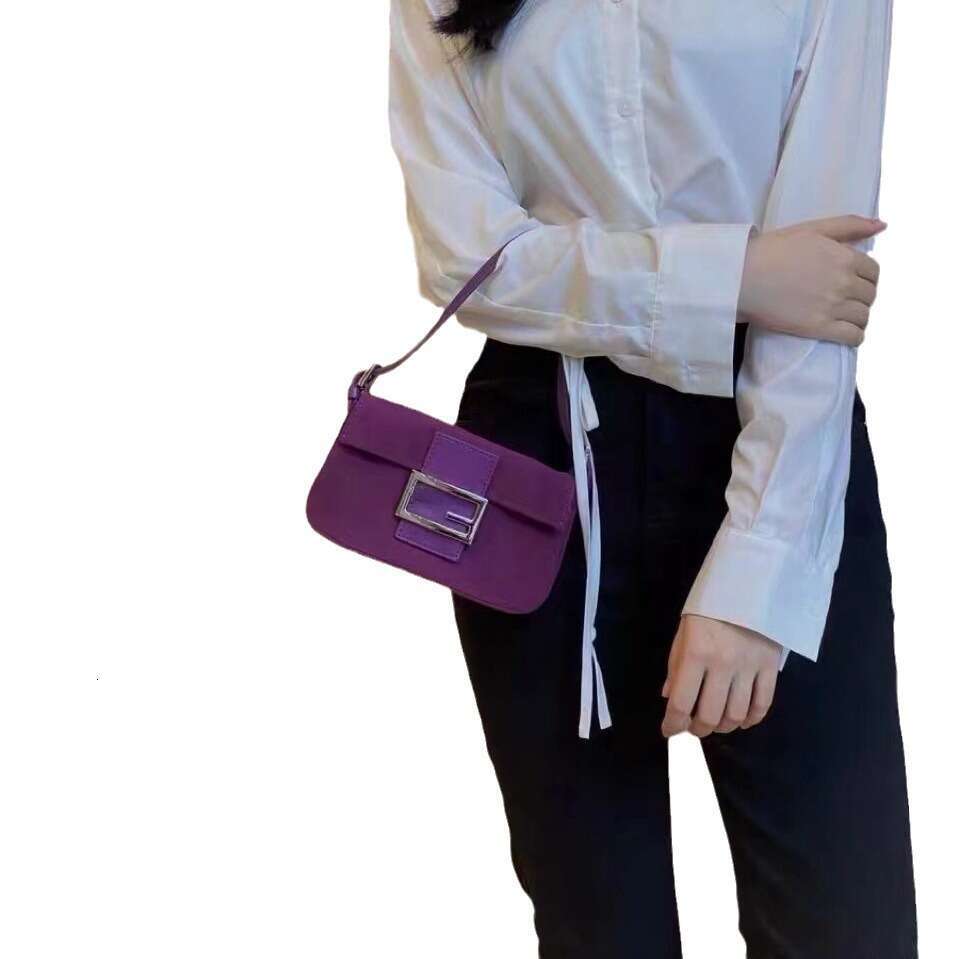 Pink Baguette Mini Handbag Crossbody Women S Vintage Retro Underarm Bag Available For High Quality Luxury Bag LEMON KOKO
