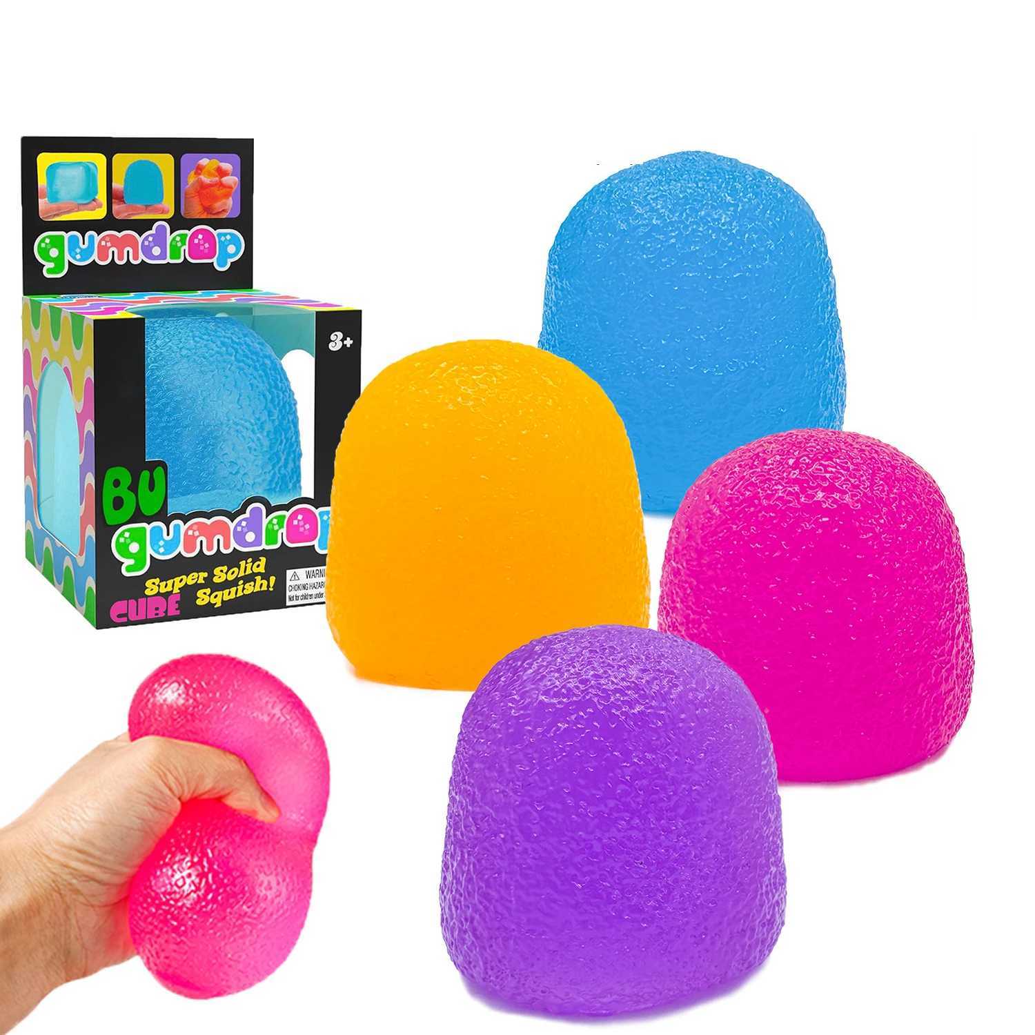 Squishy Candy Balls Autism Sensory Toys Stress Anxiety Relief Toys SoftSkin FriendlyDurable Party Favors for Adult Kids Gift H260324