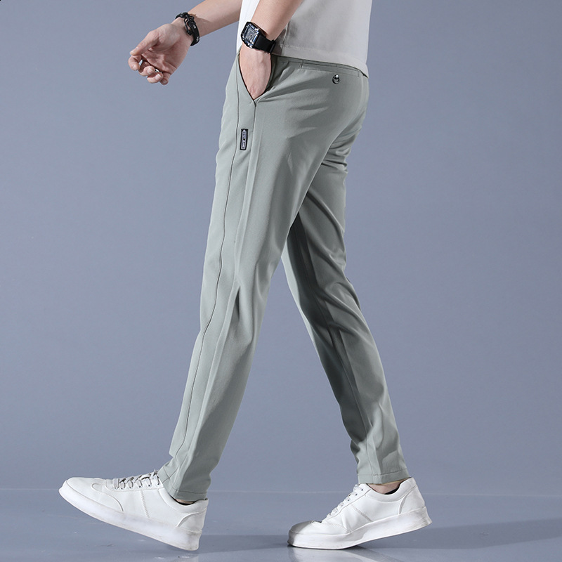 Spring Autumn Golf Pants For Men Fashion Korea Elasticity Golf Wear Mens Trousers Sports Long Pants Casual Work Pants 38 240419