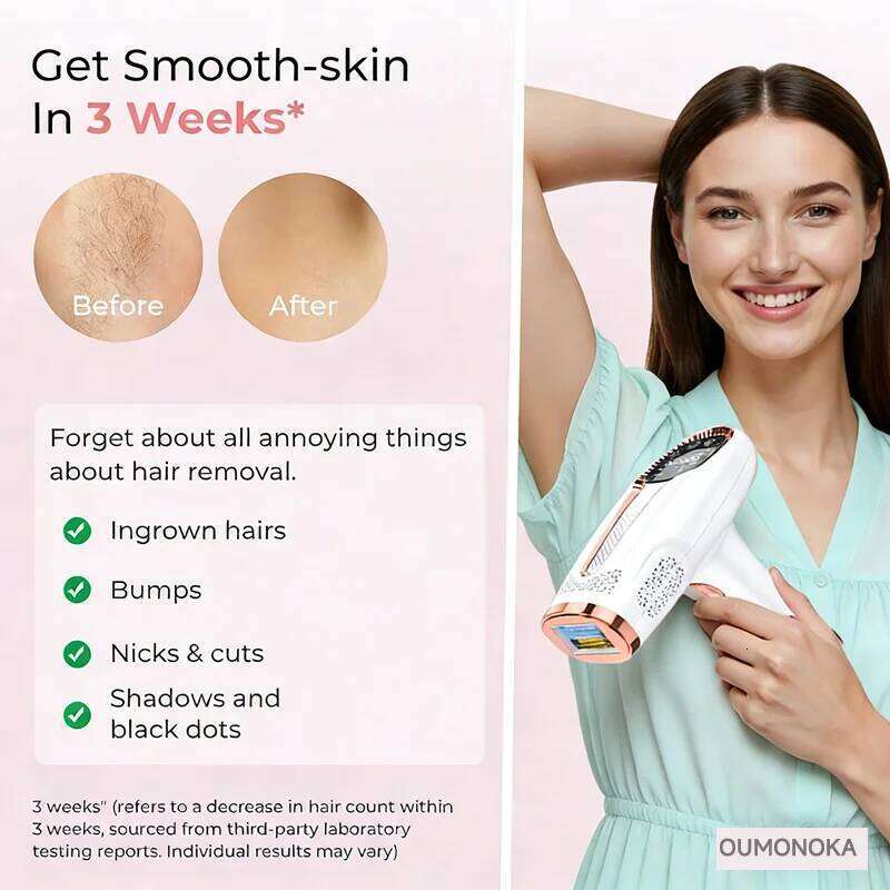 999999 Flashes IPL Laser for Women Home Use Devices Hair Removal Painless Electric Epilator Bikini 26L0324