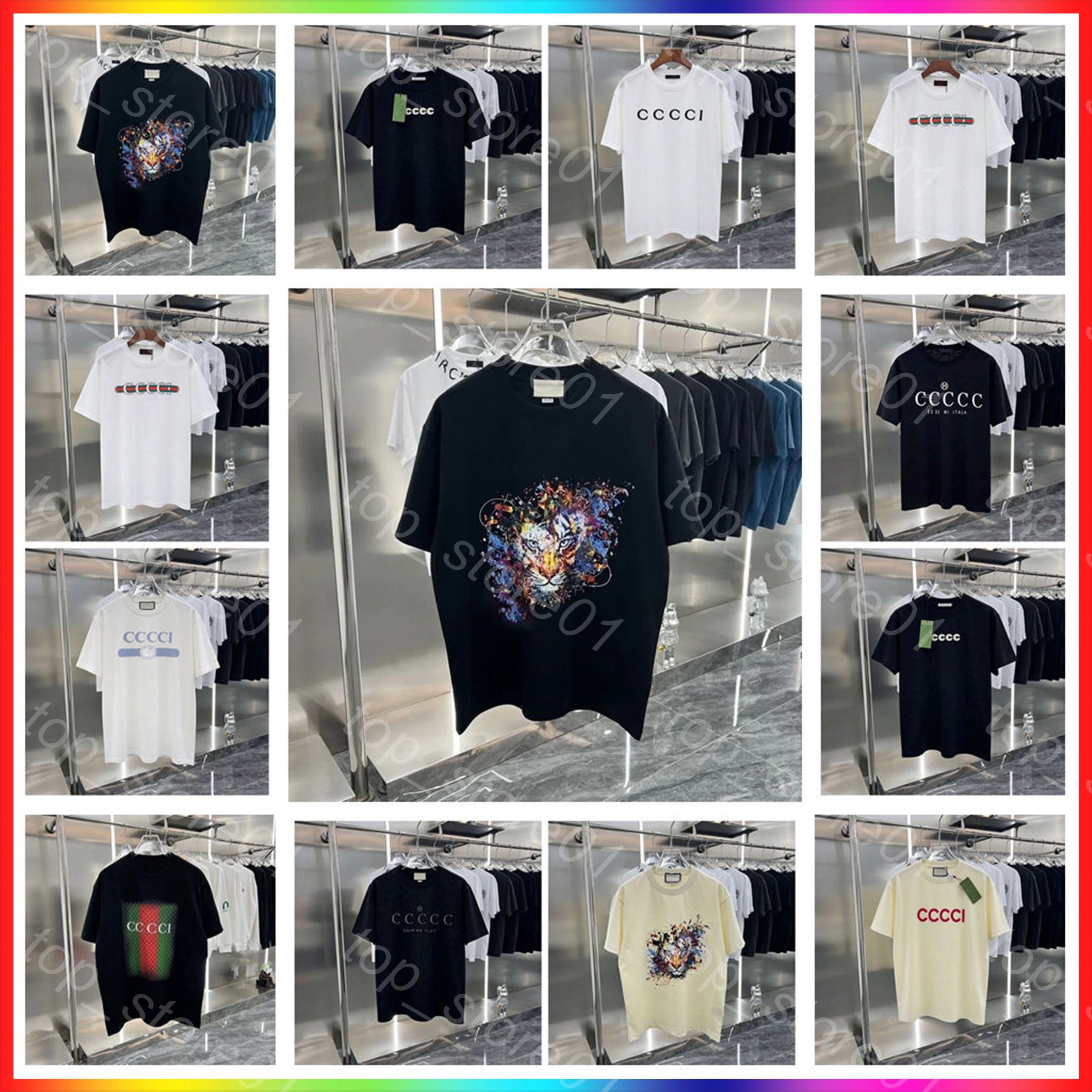 mens designer t shirt summer fashion graphic tee designer shirt graffiti tshirt women tshirt printed Tops Tees fashion man t shirt quality cotton casual short sleeve
