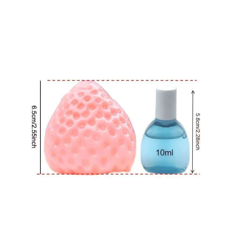 Strawberry Shaped Squeezing and Pinching Music Silicone Imitation Mud Like Soft Hand Squeezed DIY H260324