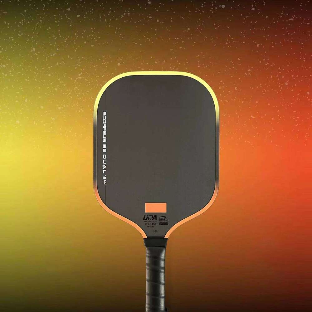 Scorpeus 3S DUAL fessional Pickleball Paddle with Carbon Fiber Surface Wide Body Design Limited Color T700 Matte Fin 26H0324