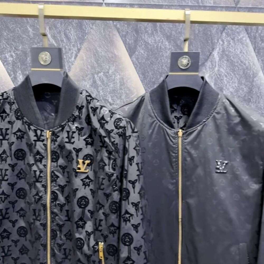 Spring And Autumn European High-End New Trendy Brand Men's Hooded Jacket Casual Fashion Top Coat Double-Sided Asia Size