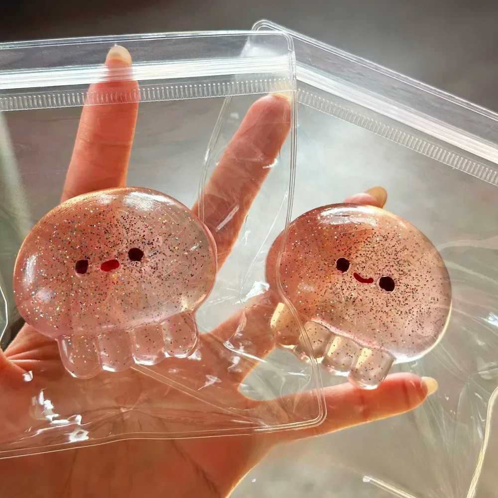 Taba Squishy Jellyfish Kawaii Stress Relieving Sensory Fidget Toys for AnxietyRelaxation Desk Accessory H260324