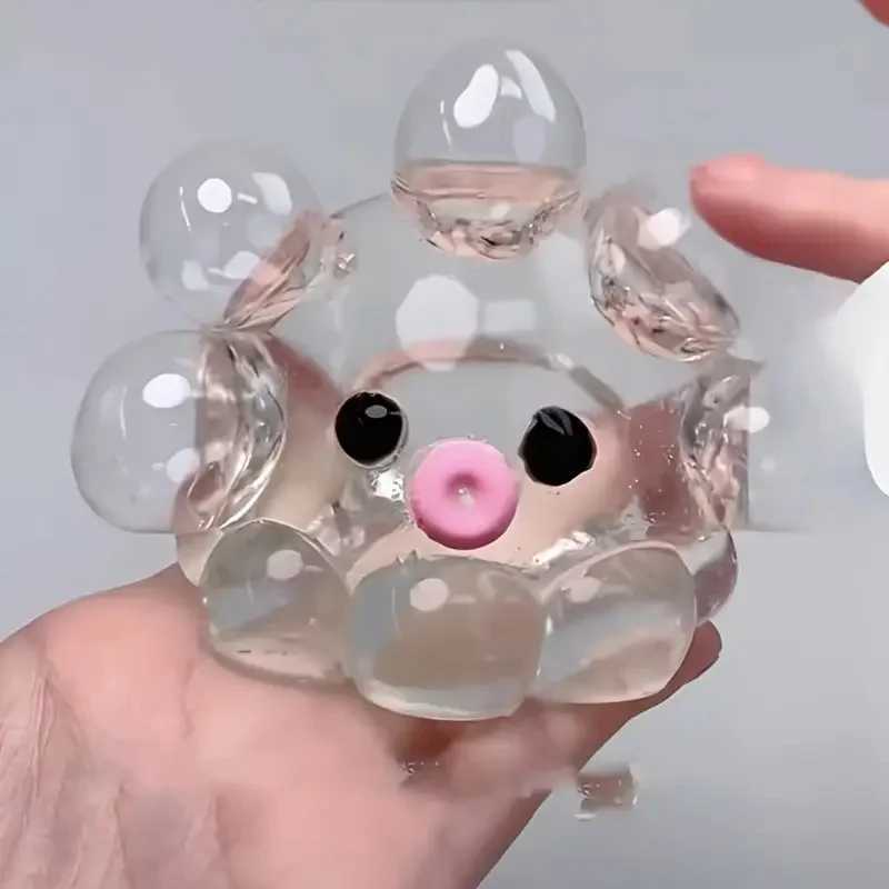 Homemade Bubble Octopus Squeeze Toy for Relax Fun Party Birthday Gift Slow Rebound TPR Material Interactive Sensory Game Toys H260324