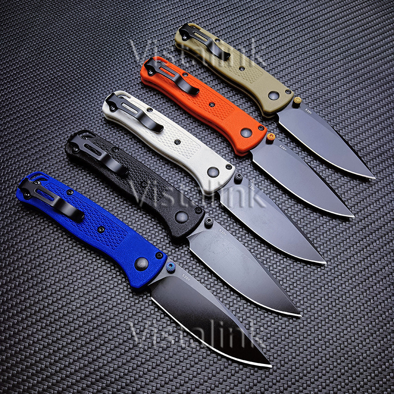 Mini BM 533 Bugout Folding Knife Outdoor S30V Blade Camping Fishing Hunting Safety Defense Portable Pocket Knives EDC Tool Gift
