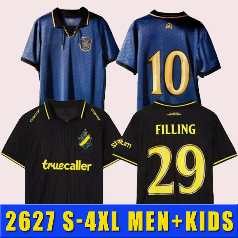 2026 2027 S-4XL AIK soccer jerseys men tops tee shirts Smoking-lirare special limited-edition Fotboll shirts all black Solna