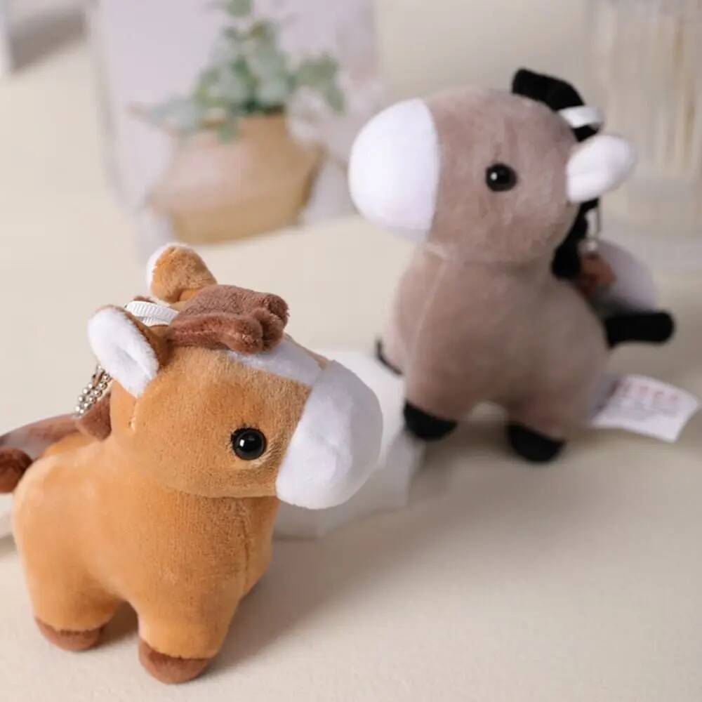 Cartoon Internet Famous Alpaca Donkey Plush Toy Small Size Giraffe And Zebra Plush Dolls Birthday Gift For Girls
