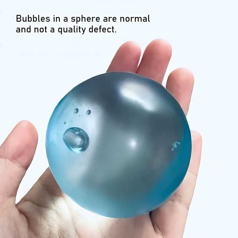 Blue Maltose Squishy Toys Anti Stress Sensory Fidgets Toy Soft Simulated Transparent Blue Maltose Slow-rebound Decompression Toy H260324