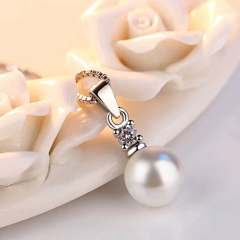 925 Sterling Silver Necklace Zircom for Women 18k Gold Plated Jewelry Pendant Birthday Party Gift Jewelry Gift New N47853 H260324 - view 5