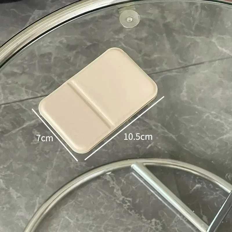 PU Leather Desktop Makeup Mirror Portable Handheld Makeup Mirrors Solid Color Foldable Pocket Desktop Stand Mirrors H260324