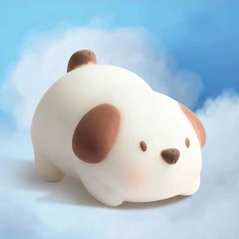 Pig Dog Anti Stress Toys Flour Stress Ball Cute Cartoon Animal Squishy Squeeze Vent Balls Stress Relief Pinch Toy Kids Doll Gift H260324
