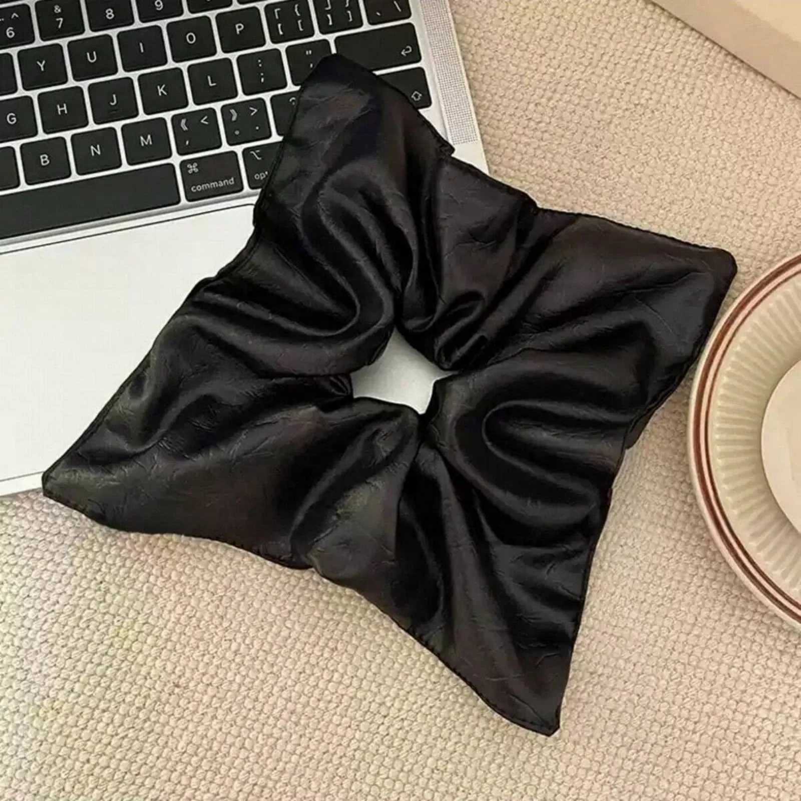 Premium Mullet Scrunchie Hair Ties High Elasticity Hair Rope For Bun Ponytail Hair Bobbles H260324