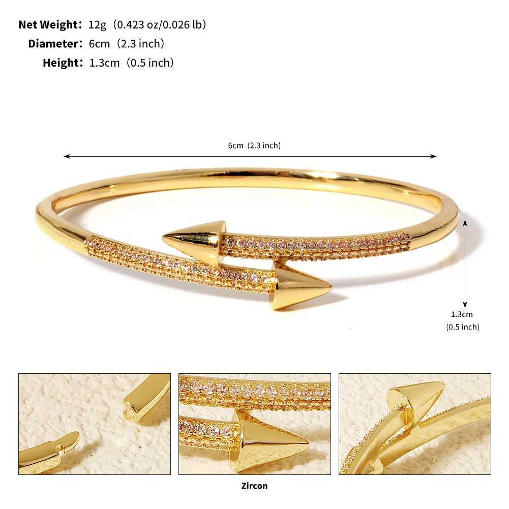 Trendy Womens Fashion Handmade Rhinestone Bangles Daily Party Jewelry Accessories Exquisitely Crafted Open Cuffs H260323 - view 7