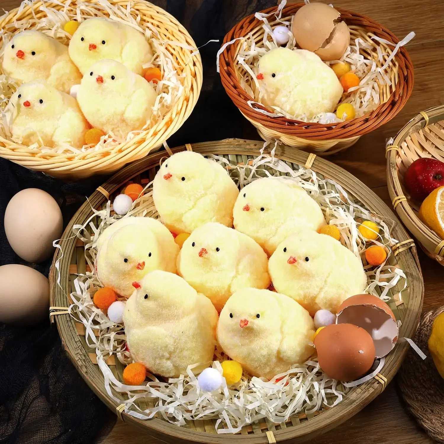 Handmade Chick Squishy Toys Ultra Soft Squishy Fidget Toys Silicone Pinch Entertainment Games for Children Christmas Gifts H260324