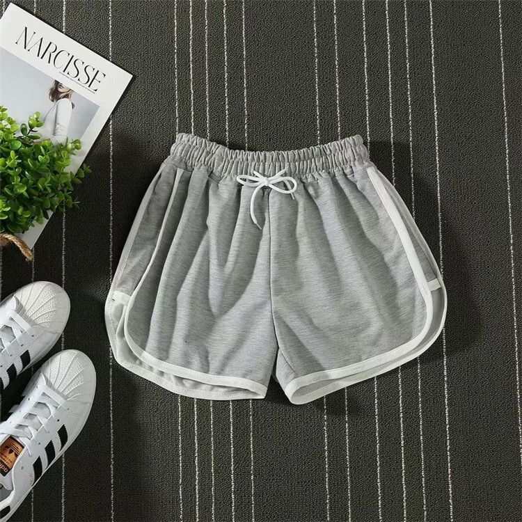 Summer Women's Sports Shorts Youth Comfortable Designer Pants Simple Yoga Shorts Candy Color Couple Ultra Short Shorts