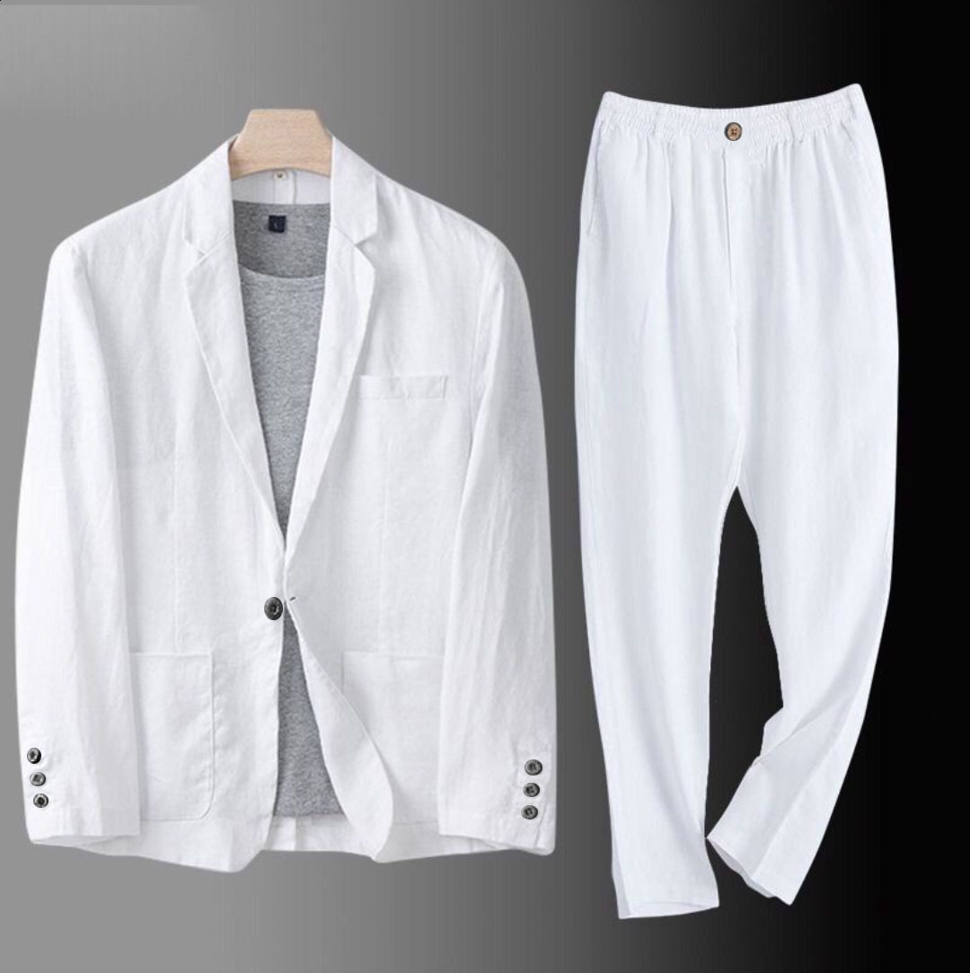 INCERUN Men Blazer Solid Color Stand Collar Long Sleeve Ruffle Long Style Blazer Men Streetwear Autumn Fashion Male Suits 251211