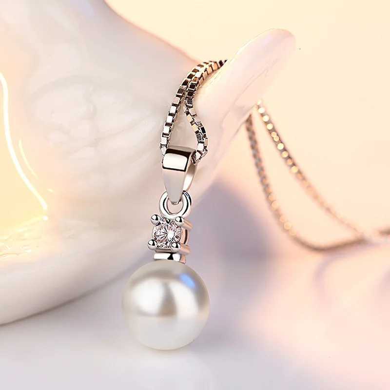 925 Sterling Silver Necklace Zircom for Women 18k Gold Plated Jewelry Pendant Birthday Party Gift Jewelry Gift New N47853 H260324 - view 6