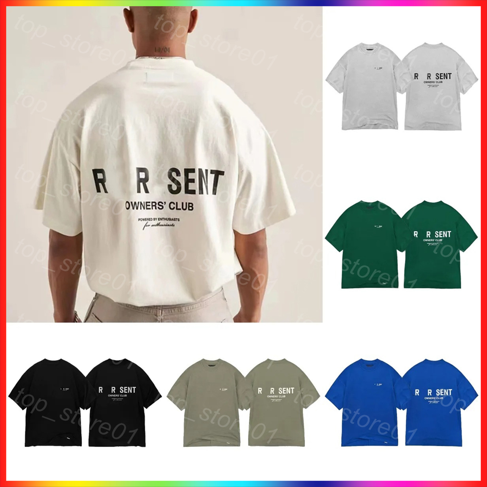 2026 mens designer t shirt Summer Trend Tshirts Fashion Representers Graphic Tee Spring Autumn Luxury Mens Womens Street Crewneck Casual Loose Short Sleeve Shirts