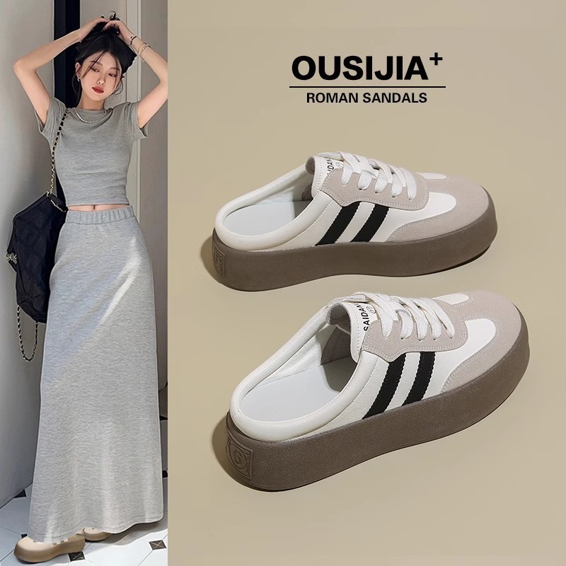 Free shipping designer New Women's Cork Slippers Trendy Men's Sandals Beach Shoes Waterproof for Couples Waterproof white