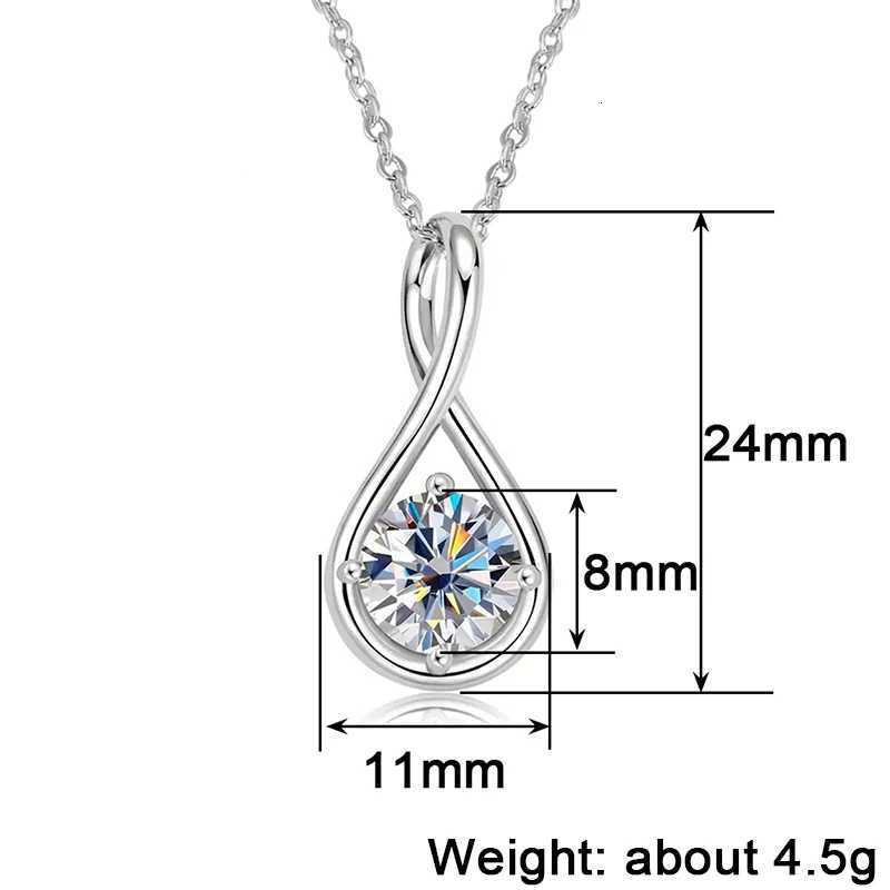 Huitan Women Pendant Necklace Inlaid Shiny Cubic Zirconia Silver Color/Gold Color Wedding Party Daily Trendy Accessories H260324 - view 7