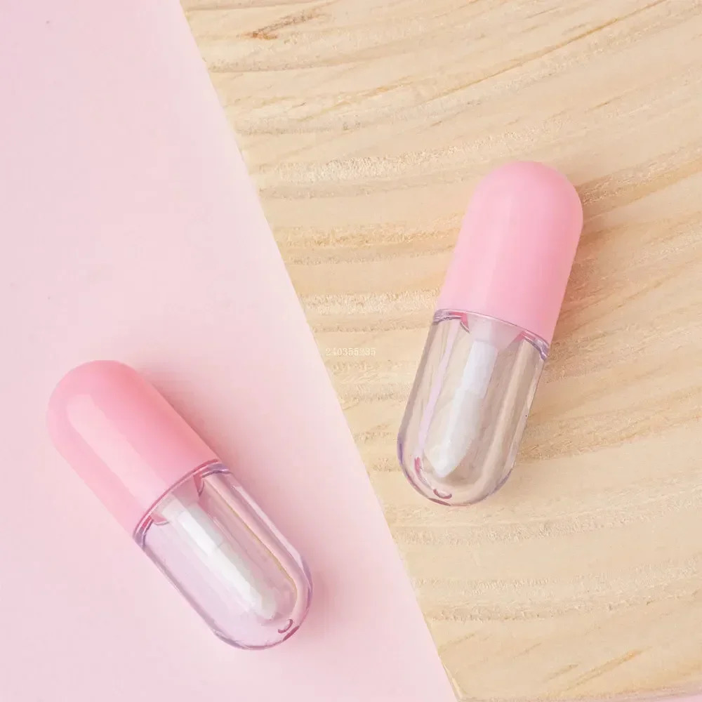 Refillable Mini Lip Gloss Tube Balm Bottle DIY Lip Oil Travel Clear Lipstick Container Makeup Accessories for Women and Girls 260318