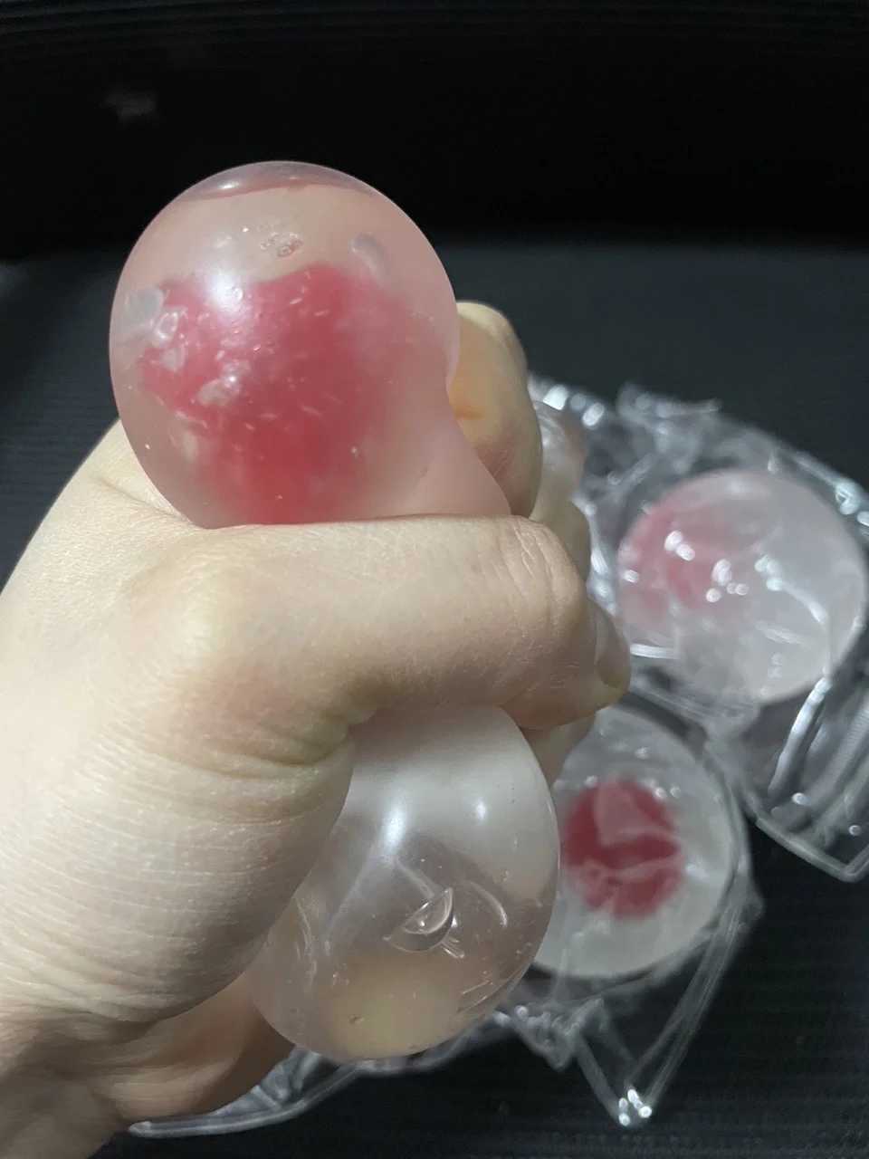 Strawberry Mochi Squeeze Toys Stress Relief and Vent Anger Fidget Toys Slow Rebound Stress Relief Toy Relieve Stress Squishy Toy H260324