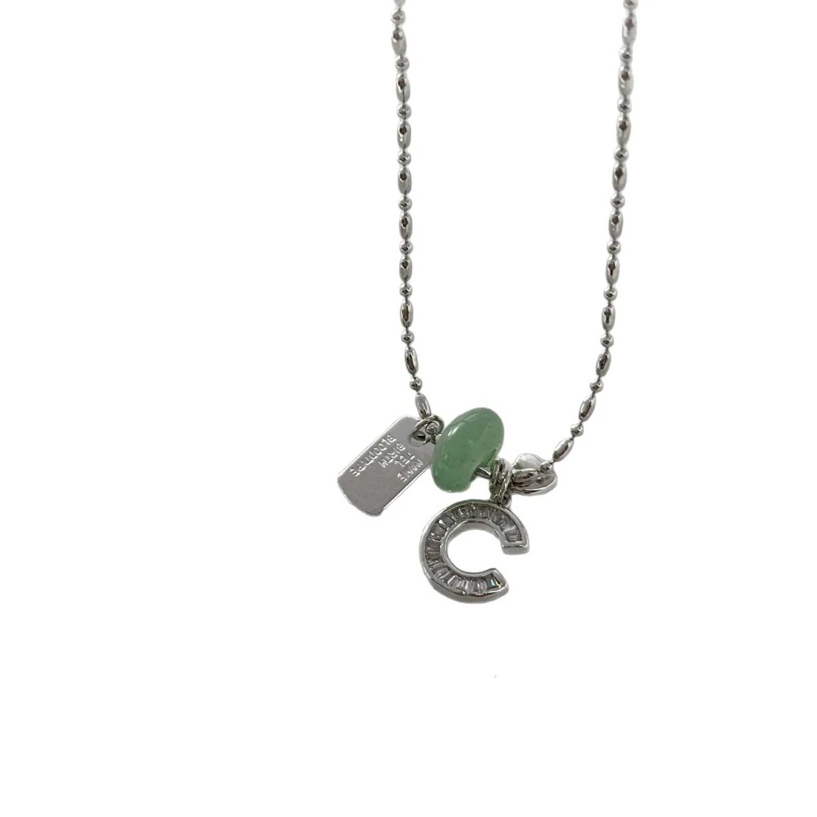 VENTFILLE 925 Sterling Silver Zircon Heart Necklaces for Women Girl Moon Luck Hotan Jade Jewelry H260324 - view 6