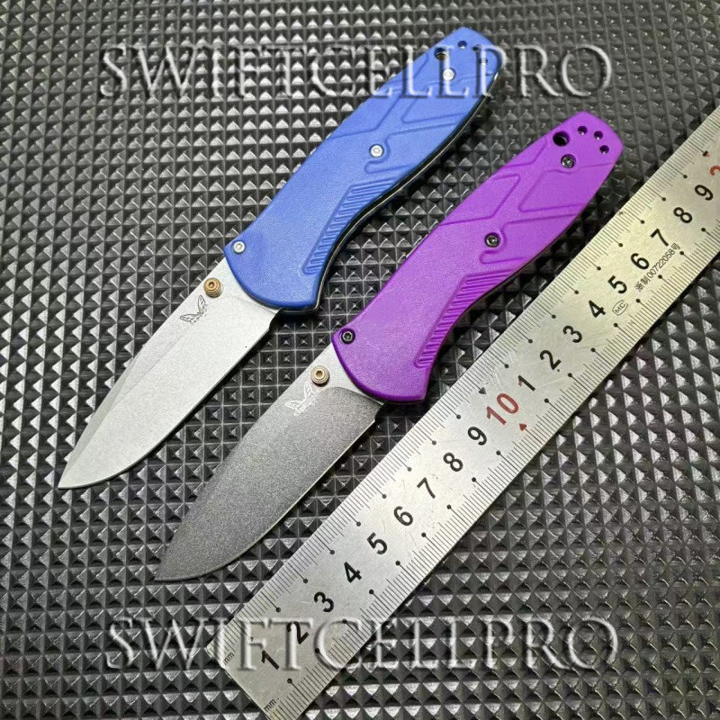 BM 585 Portable Folding Knife S30V Steel Blade Nylon Fiber Handle Outdoor Camping Survival EDC Utility Tool Window Breaker Gift