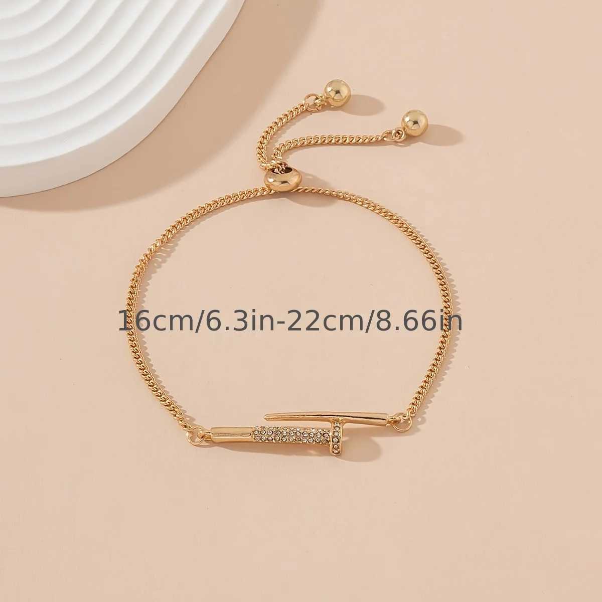 2026 New Trendy for Women Zircon Inlaid Drawstring Ball Adjustable Chain Minimalist Daily Party Jewelry H260323 - view 4