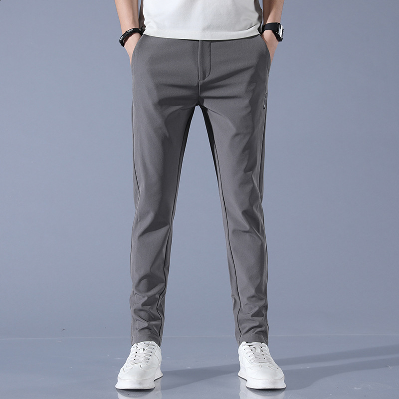 Spring Autumn Golf Pants For Men Fashion Korea Elasticity Golf Wear Mens Trousers Sports Long Pants Casual Work Pants 38 240419