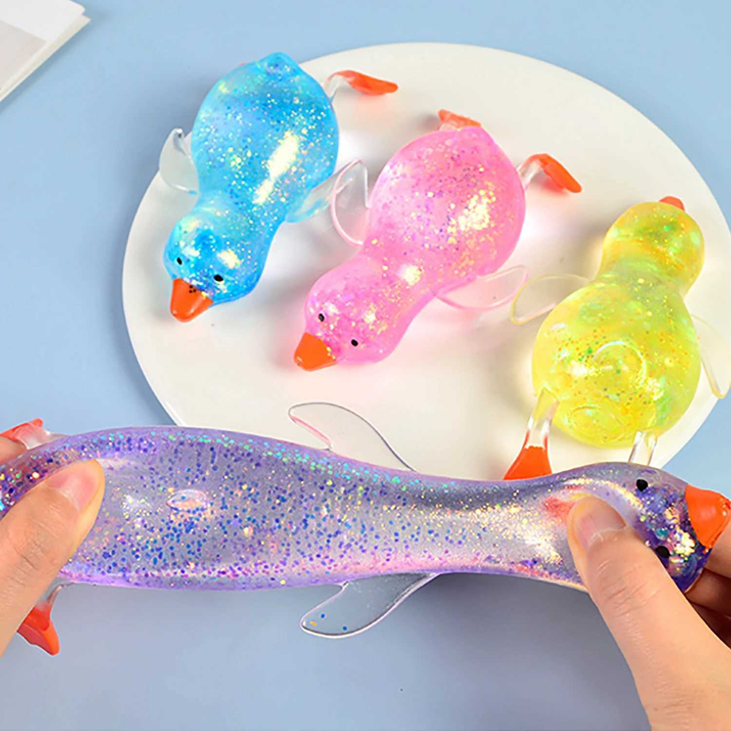 Aurora Maltose Duck Pinch and Stress Relief Toy Slow Rebound Syrup Ball for Childrens Stress Relief H260324